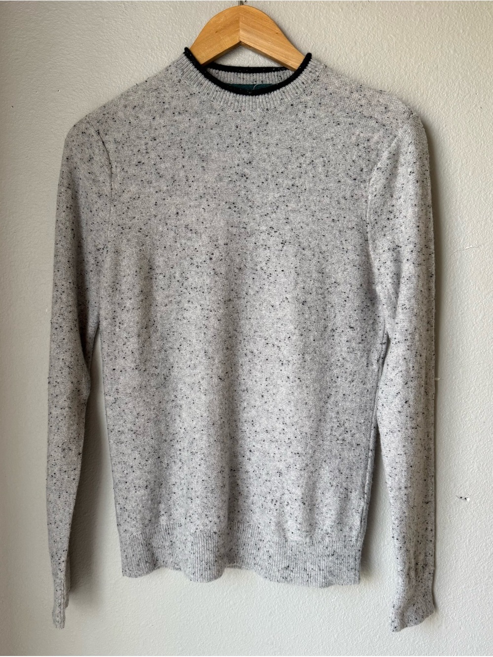 1901 Nordstrom Wool & Cashmere Men's Speckled Crewneck Sweater Size Small